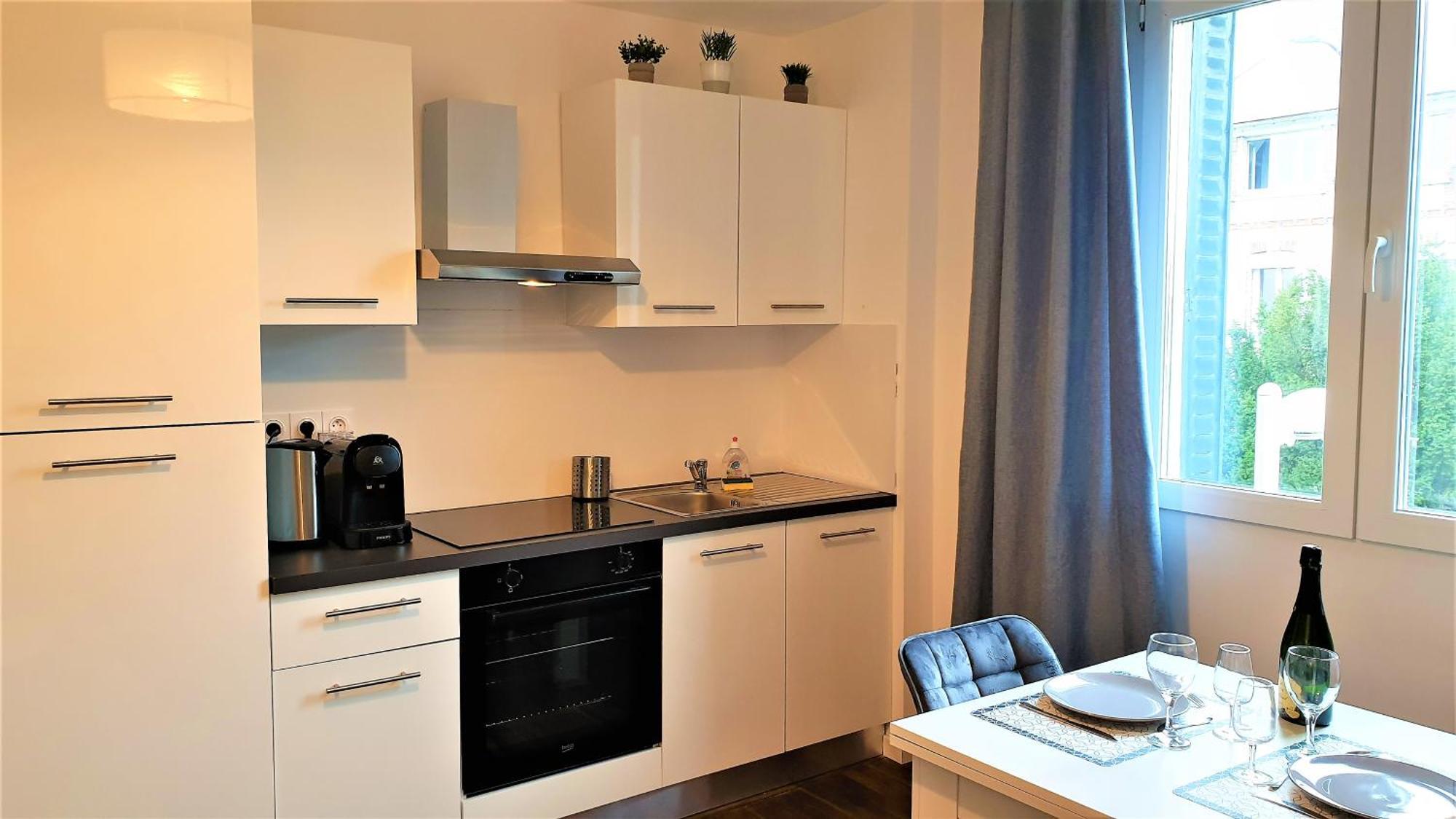 Ferienwohnung Joli F2 Plein Centre Cote Gare-Velo-Climatisation Migennes Exterior foto